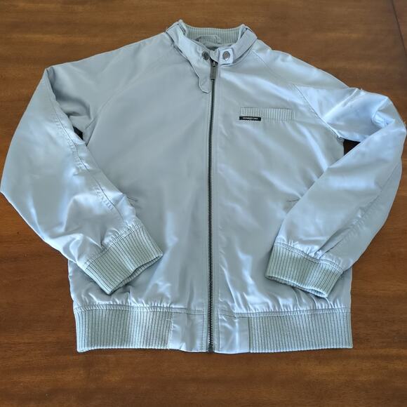 Members Only jacket Boy's Iconic Racer Jacket grey/silver color
Boys size 14 EUC - Picture 1 of 8